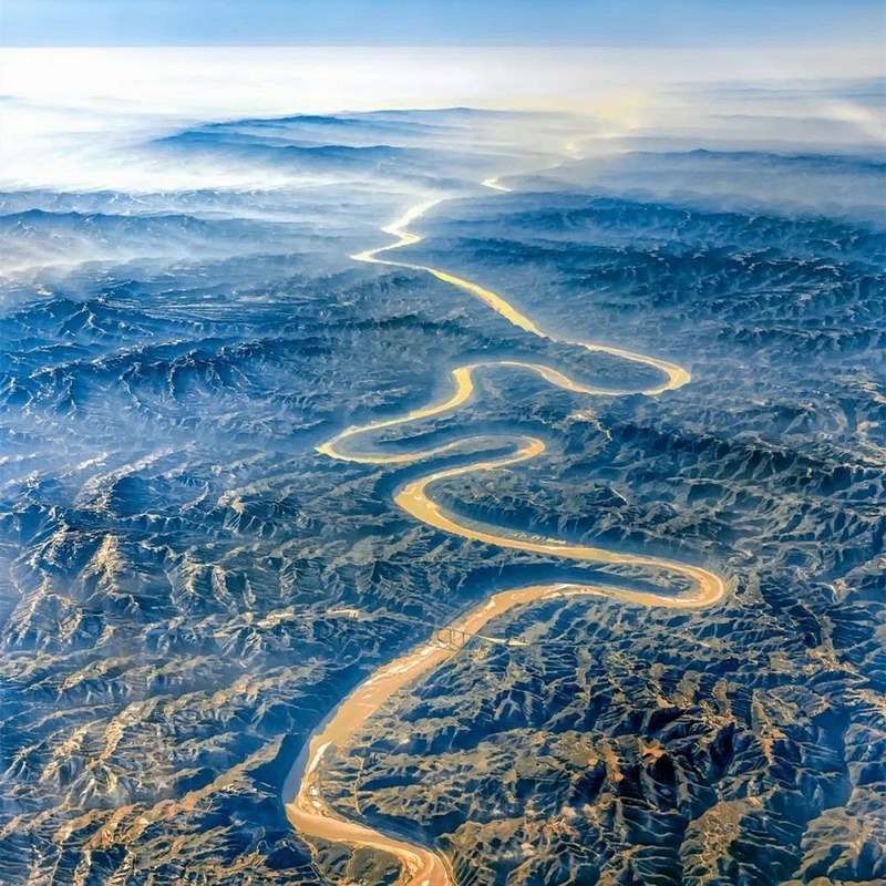 閑暇之余，黃河尋蹤：流過(guò)千年塵煙，歷經(jīng)歲月滄桑  